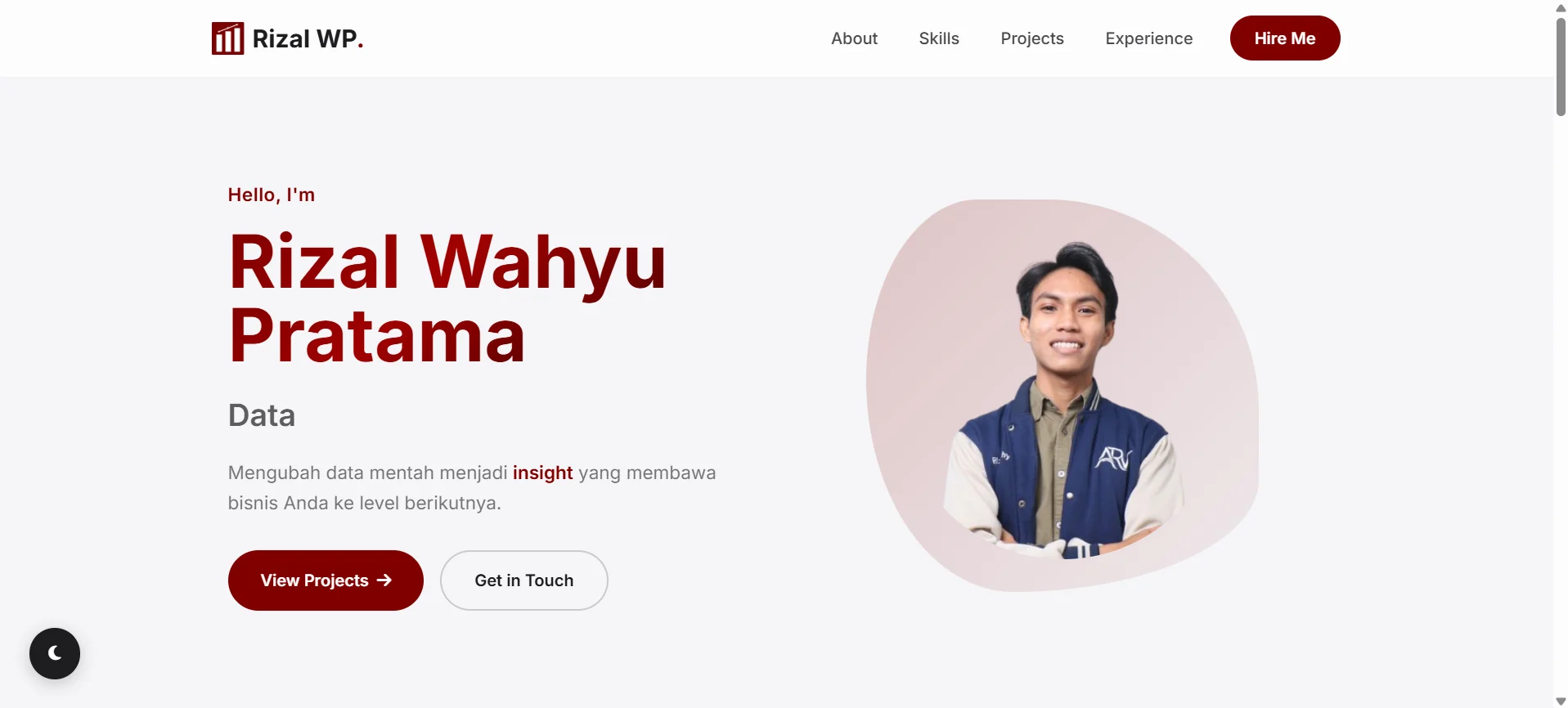 Website Portfolio Rizal - Personal Portfolio